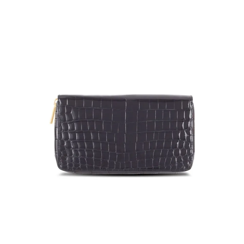 Discount Handmade Crocodile Wallet Small Leather Goods
