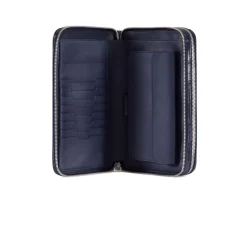 Discount Handmade Diamante Crocodile And Calfskin Leather Large Zip Around Wallet Small Leather Goods
