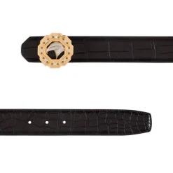 Hot Handmade Matted Crocodile Belt Belts