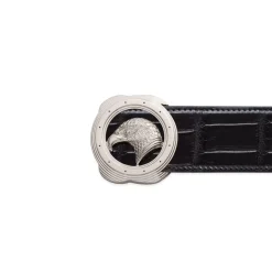 Best Handmade Matted Crocodile Leather Belt Belts