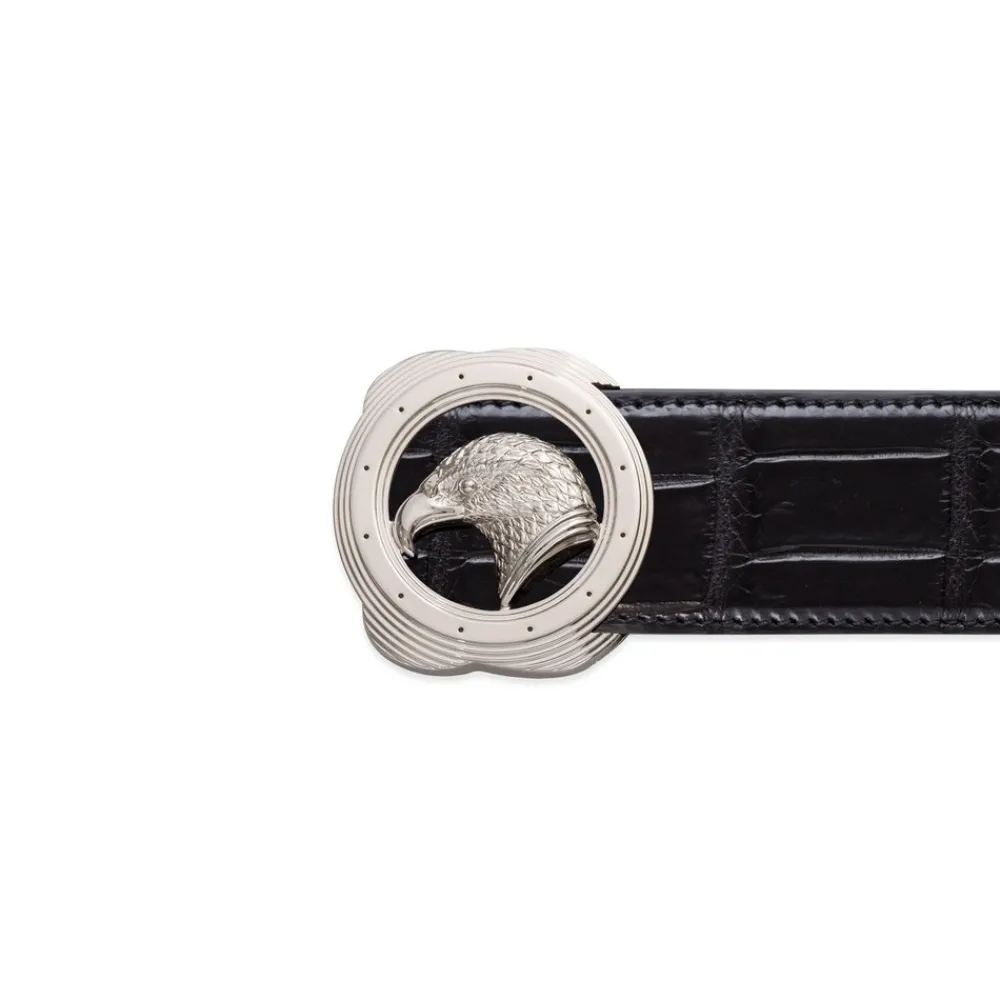 Best Handmade Matted Crocodile Leather Belt Belts