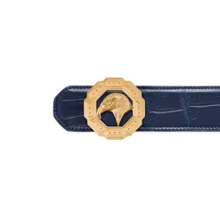 Cheap Handmade Matted Crocodile Leather Belt Belts