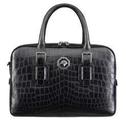 Discount Handmade Matted Crocodile Business Bag Bags