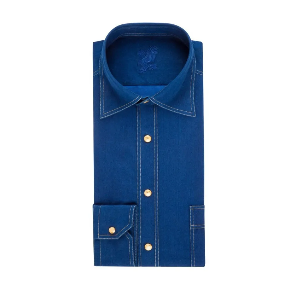 Outlet Handmade Pesaro Shirt Mens Last Sizes