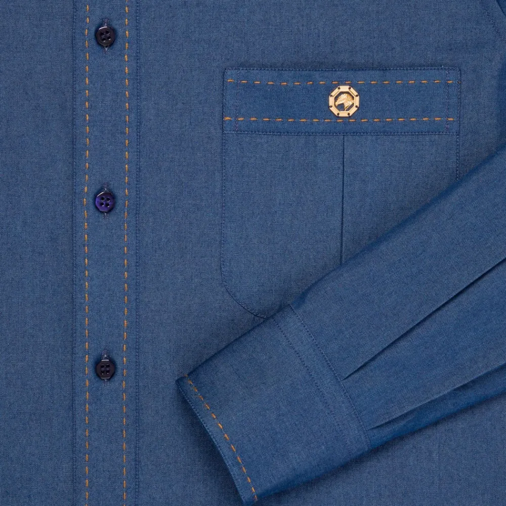 Hot Handmade Verduno Shirt Mens Last Sizes