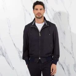 Cheap Hooded Blouson Mens Outerwear