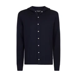 Sale Hooded Cashmere And Silk Cardigan Mens Knitwear