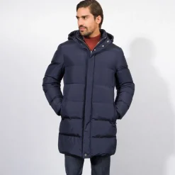 Clearance Hooded Down Coat Mens Outerwear