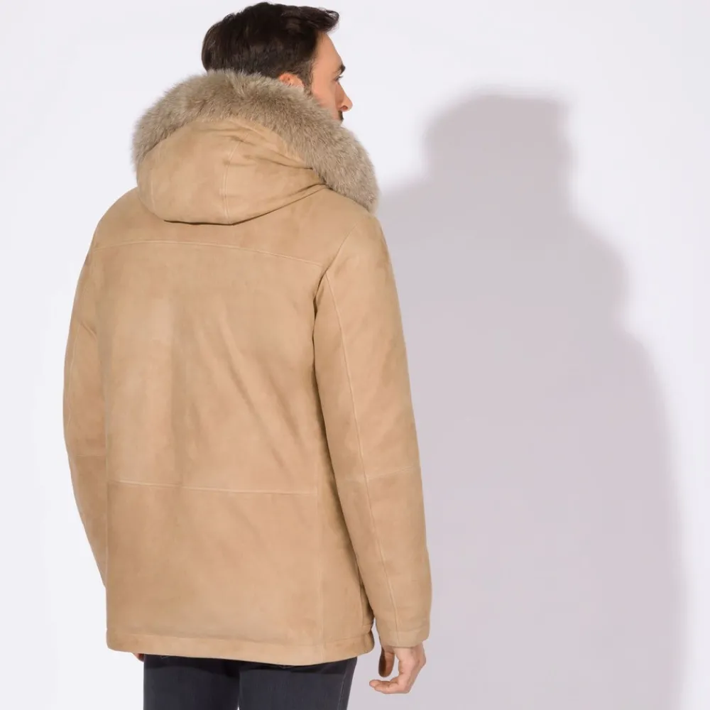 Shop Hooded Down Coat Mens Last Sizes