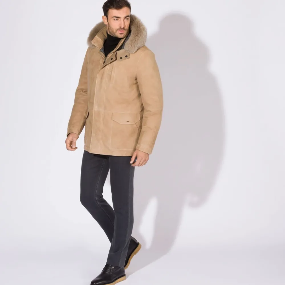 Shop Hooded Down Coat Mens Last Sizes