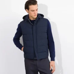 Flash Sale Hooded Down Gilet Mens Last Sizes