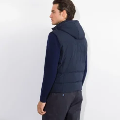 Flash Sale Hooded Down Gilet Mens Last Sizes