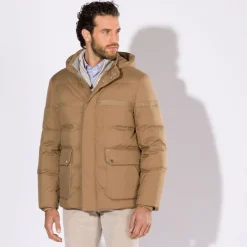 Hot Hooded Down Jacket Mens Outerwear