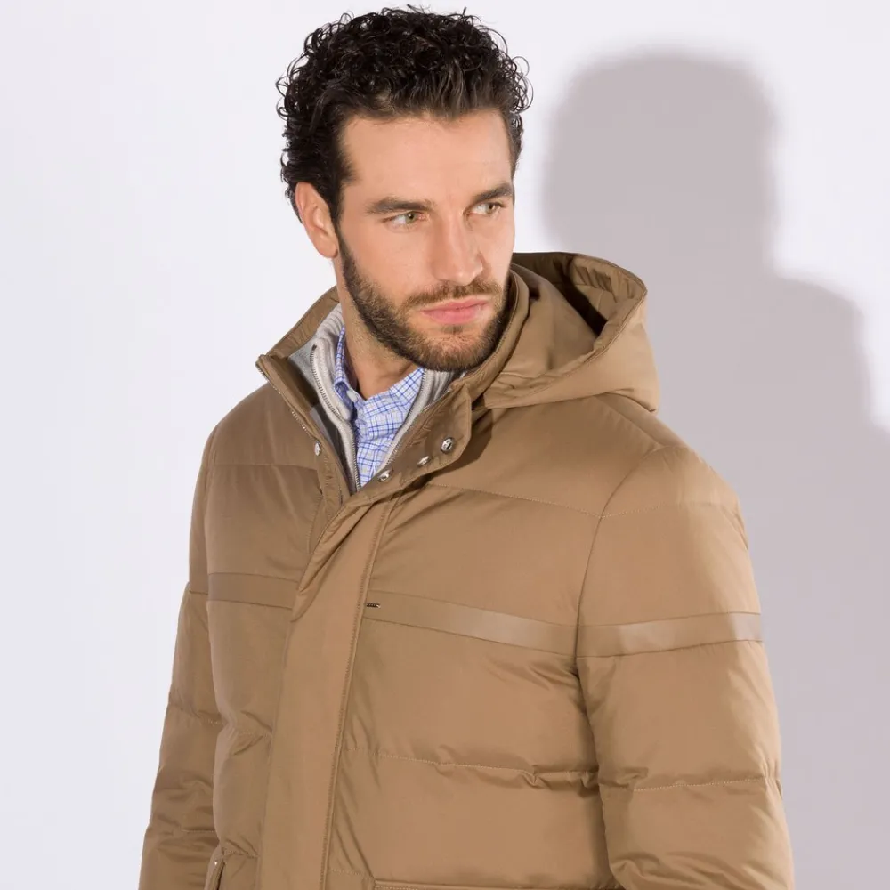 Hot Hooded Down Jacket Mens Outerwear