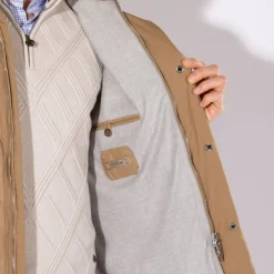 Hot Hooded Down Jacket Mens Outerwear