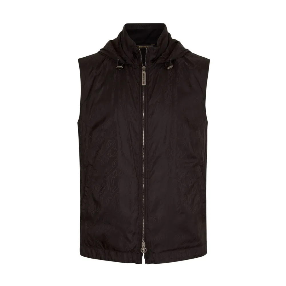 Cheap Hooded Gilet Mens Outerwear