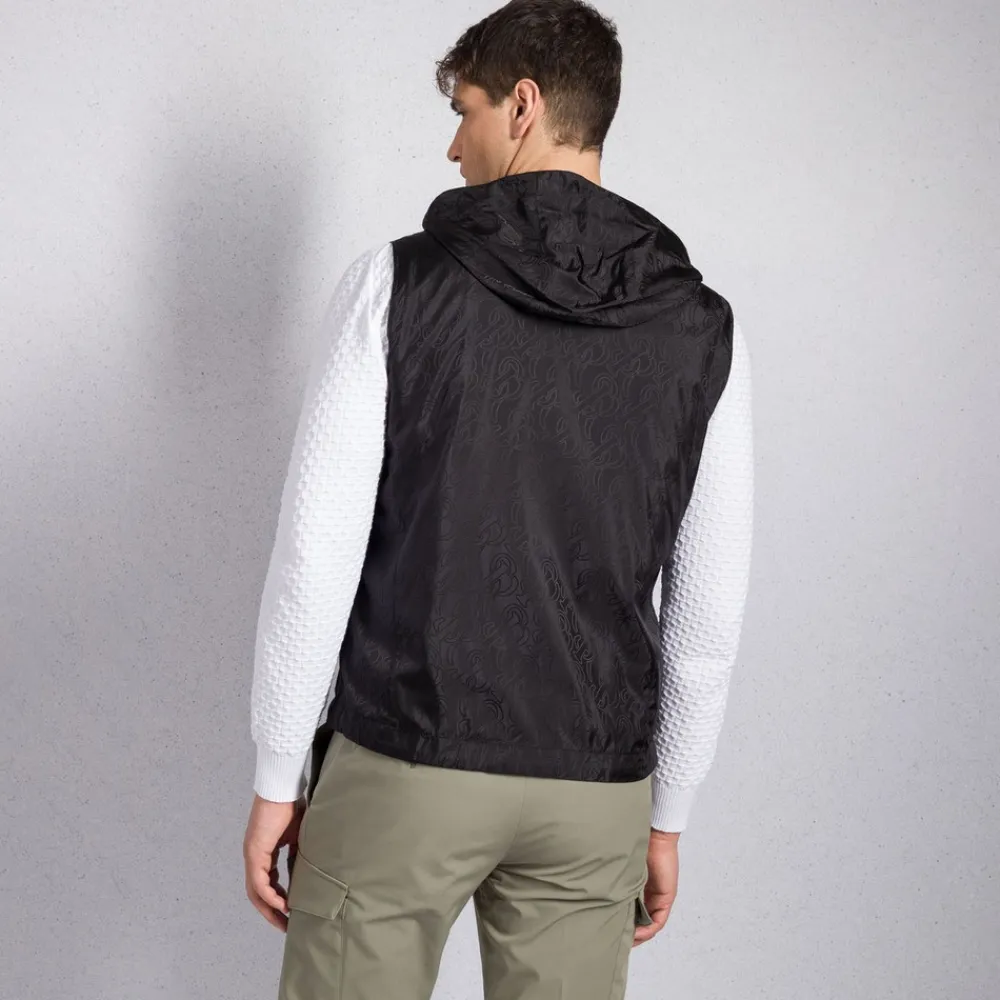 Cheap Hooded Gilet Mens Outerwear