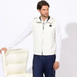 Sale Hooded Gilet Mens Luxury Tech