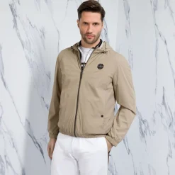 Shop Hooded Jacket Mens Luxury Tech