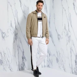 Shop Hooded Jacket Mens Luxury Tech