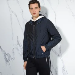 Hot Hooded Jacket Mens Outerwear