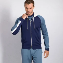 Shop Hooded Jogging Blouson Mens Jogging Suits