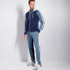 Shop Hooded Jogging Blouson Mens Jogging Suits