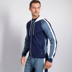 Shop Hooded Jogging Blouson Mens Jogging Suits