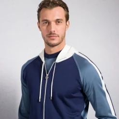 Shop Hooded Jogging Blouson Mens Jogging Suits