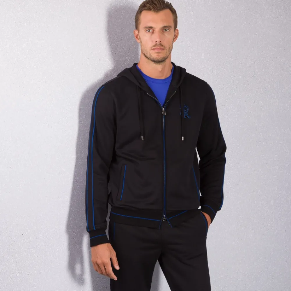 Cheap Hooded Zip Jogging Blouson Mens Jogging Suits