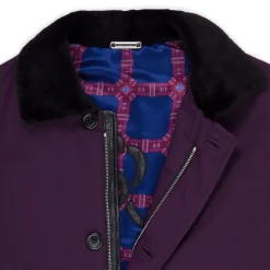 New Jacket With Mink Fur And Crocodile Leather Inserts Mens Outerwear