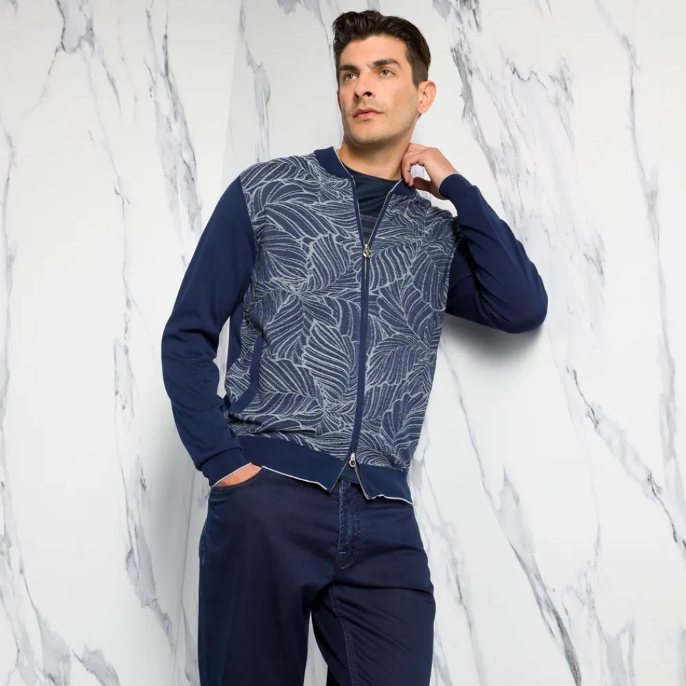 Shop Knit Blouson Mens Knitwear