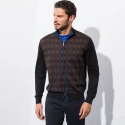 Store Knit Blouson Mens Knitwear
