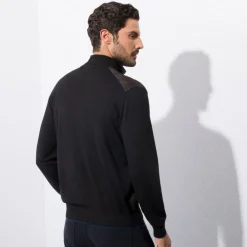 Store Knit Blouson Mens Knitwear