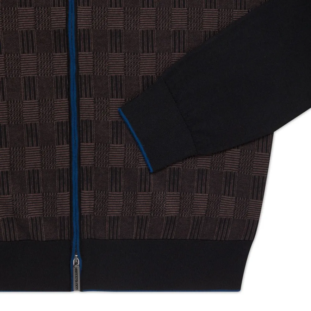 Store Knit Blouson Mens Knitwear