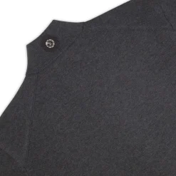New Knit Blouson With Crocodile Leather Inserts Mens Knitwear