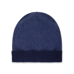 Online Knit Cap With Crocodile Leather Inserts Hats