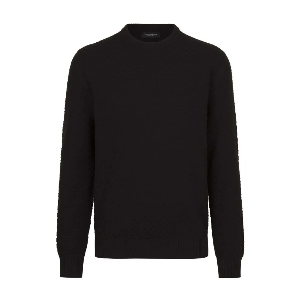 Cheap Knit Crewneck Sweater Mens Knitwear