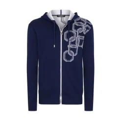 Hot Knit Hooded Jogging Blouson Mens Jogging Suits