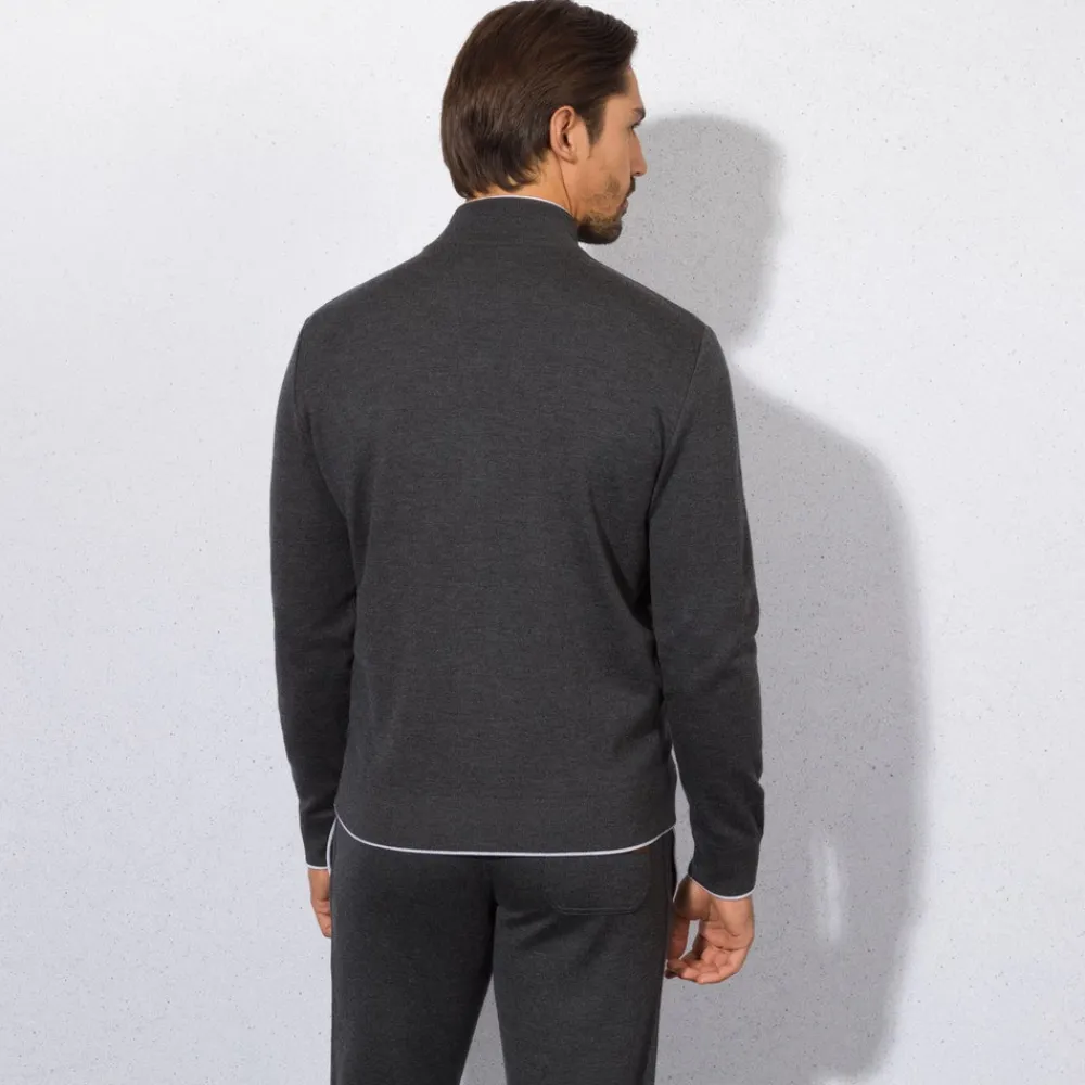 Sale Knit Jogging Blouson Mens Jogging Suits