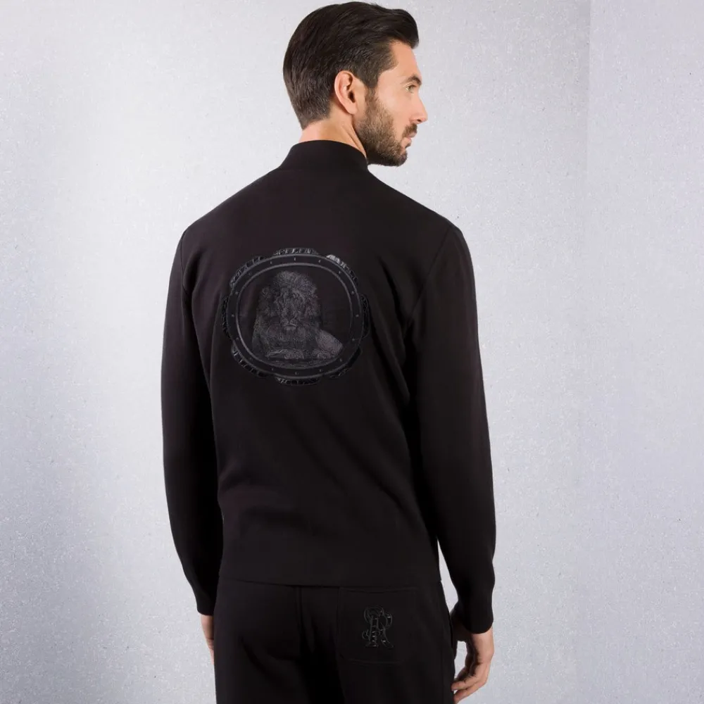 New Knit Jogging Blouson Mens Jogging Suits