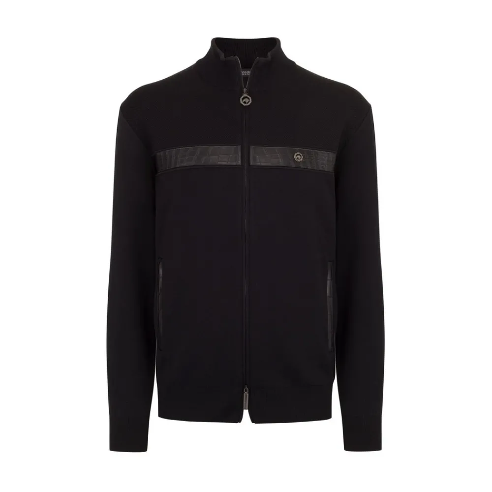 Fashion Knit Jogging Suit Blouson Mens Jogging Suits