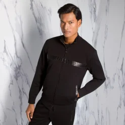 Fashion Knit Jogging Suit Blouson Mens Jogging Suits