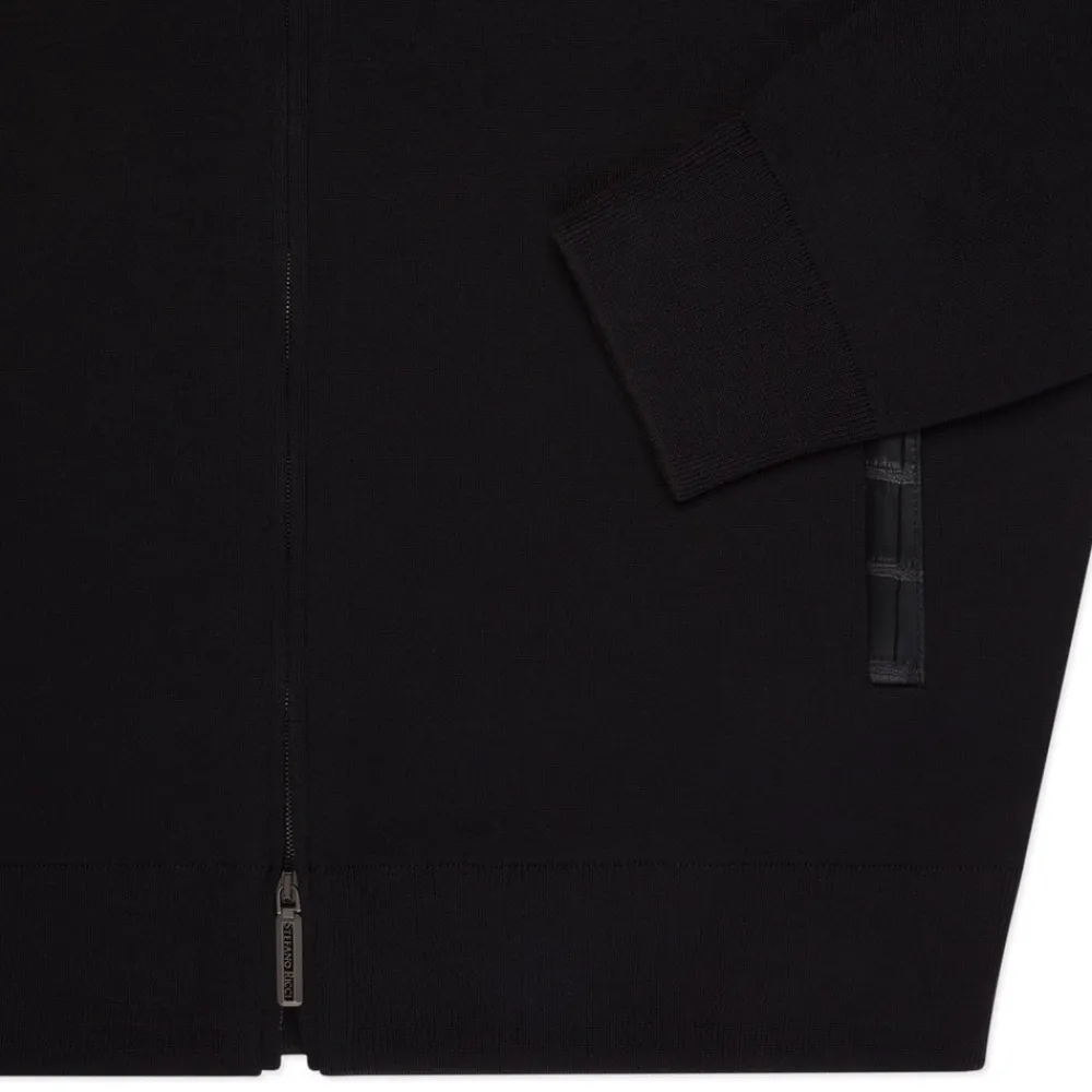 Fashion Knit Jogging Suit Blouson Mens Jogging Suits