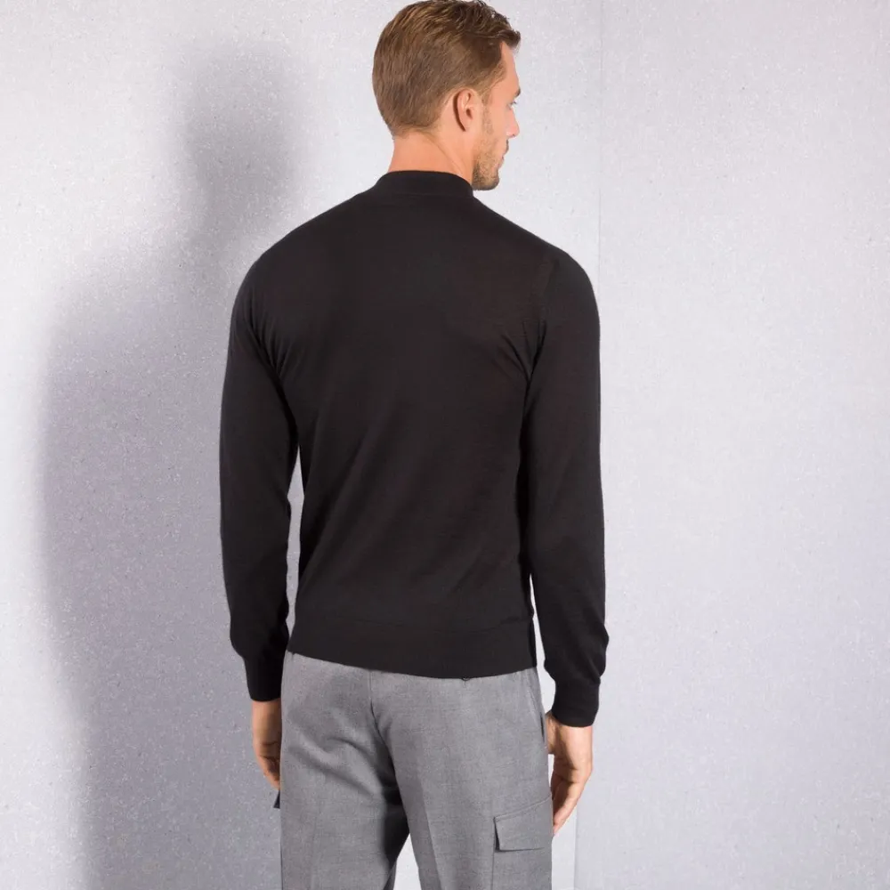 Best Knit Mockneck Sweater Mens Knitwear