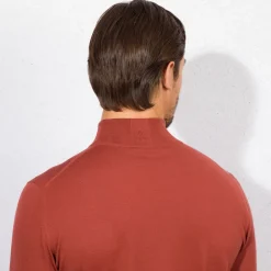 Outlet Knit Mockneck Sweater Mens Knitwear