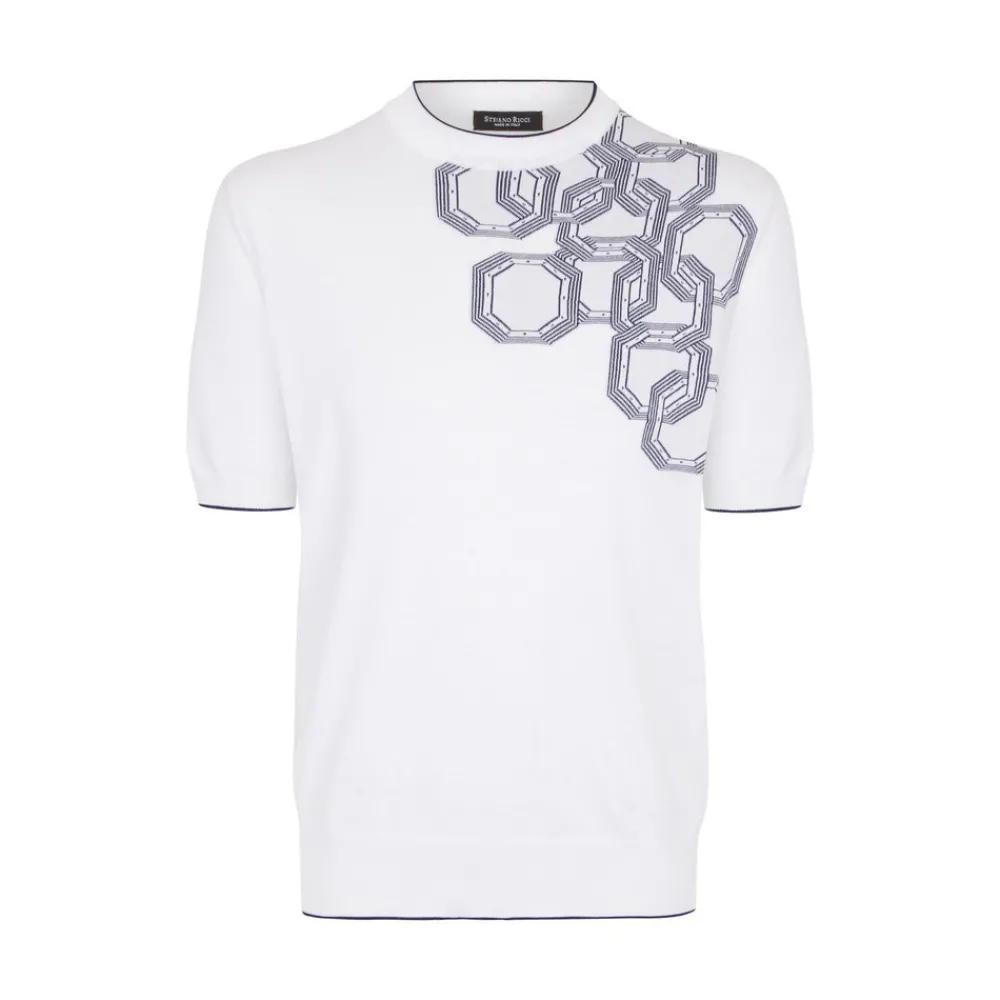 Best Knit Short Sleeve Crewneck Sweater Mens Knitwear