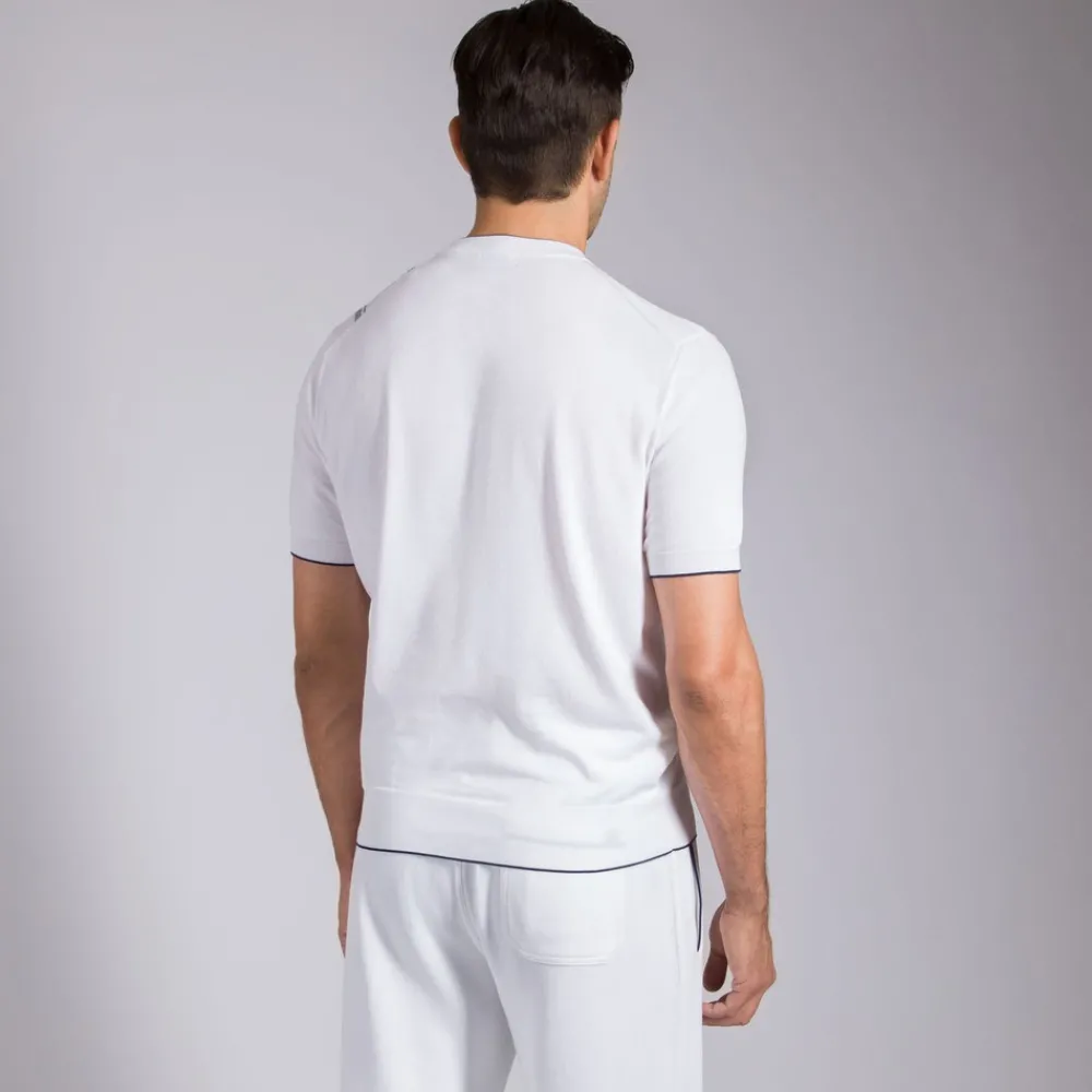 Best Knit Short Sleeve Crewneck Sweater Mens Knitwear