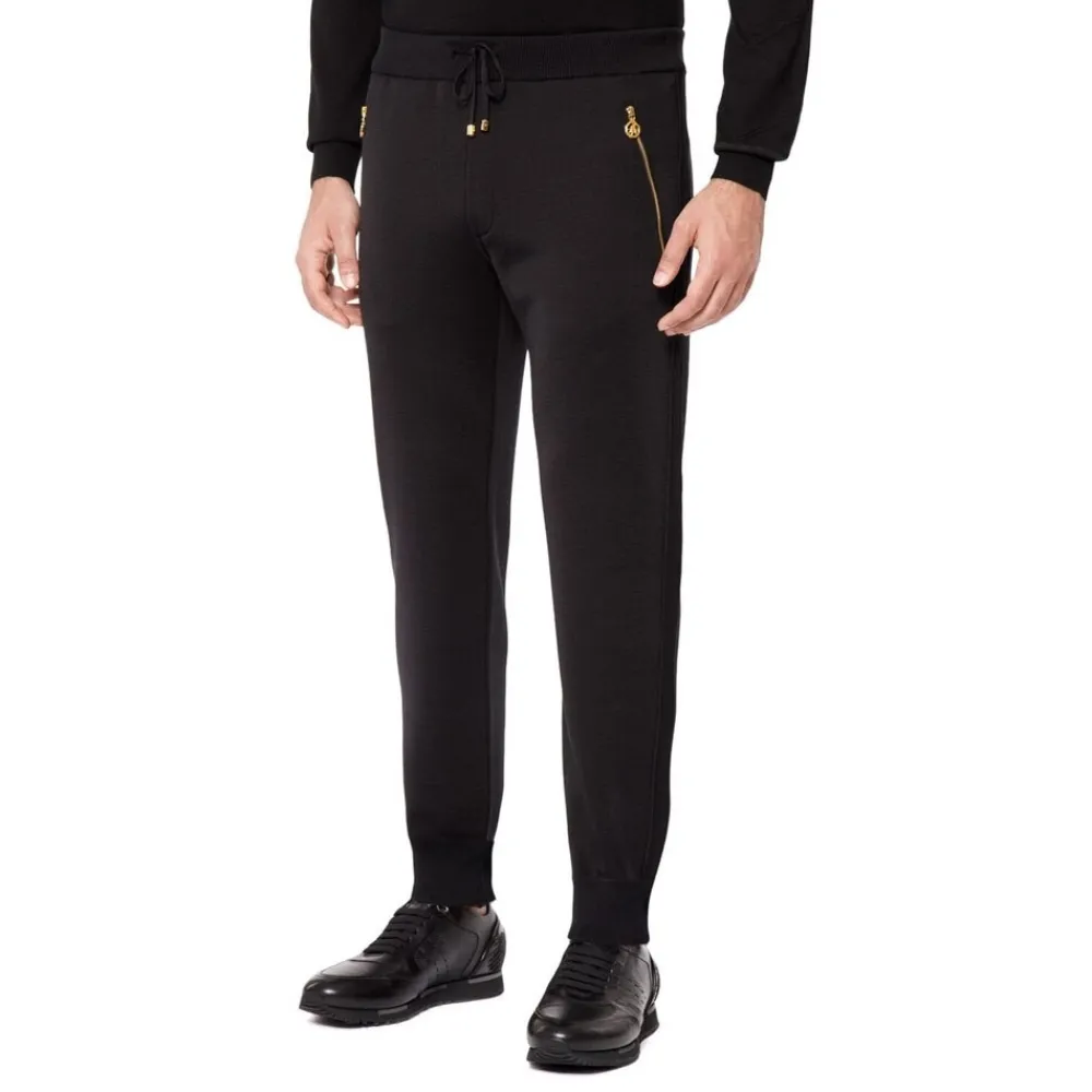 Shop Knit Sport Trousers Mens Jogging Suits