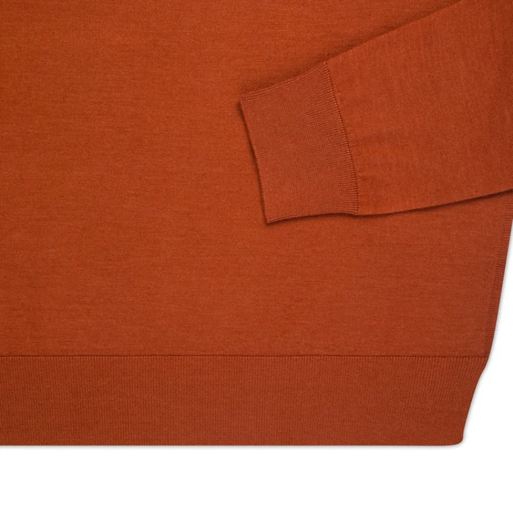 Clearance Knit Three-Button Polo Mens Knitwear